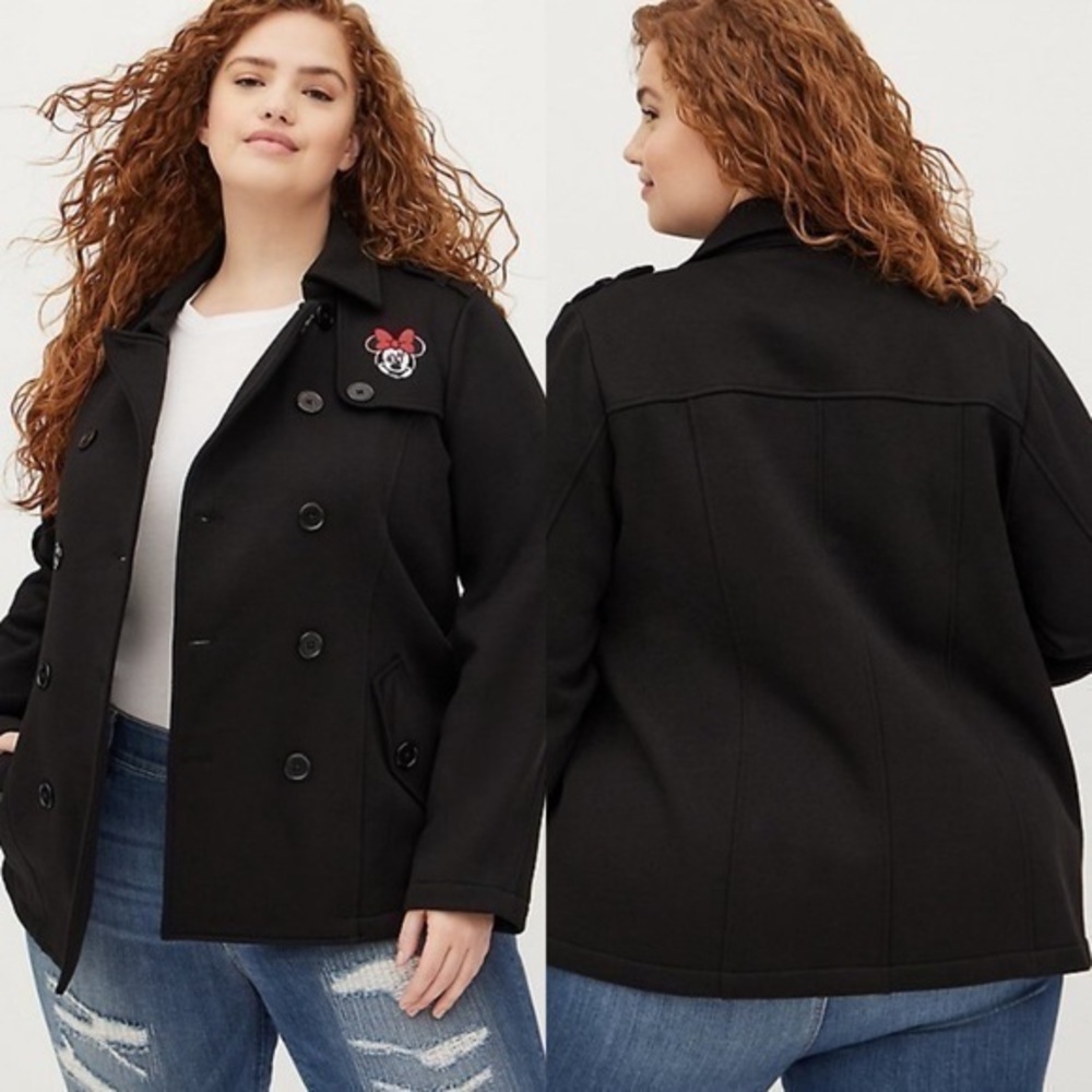 NWT Torrid Disney size 4 Minnie Mouse peacoat